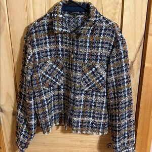 Charlie B Plaid Women's Jacket